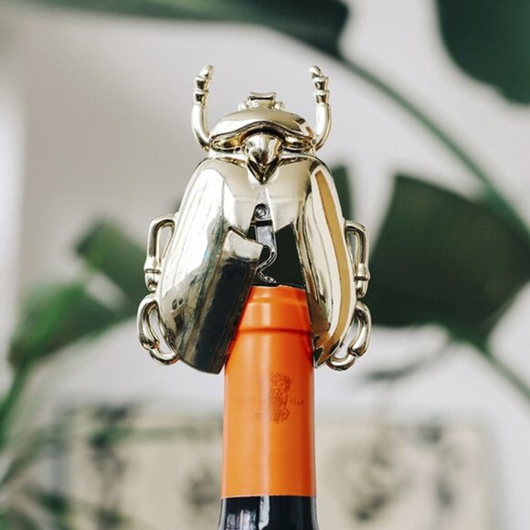 Gold DOIY Design Insectum Corkscrew - Picture 3 of 4